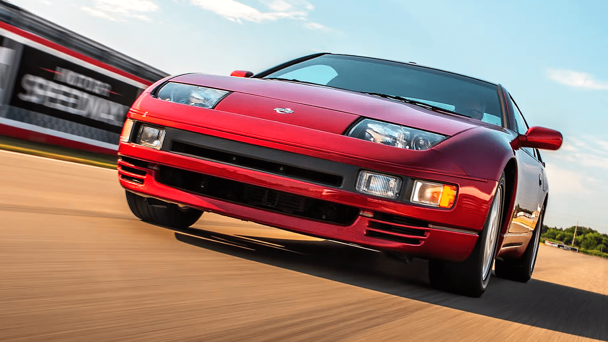 Red Nizzan 300 ZX